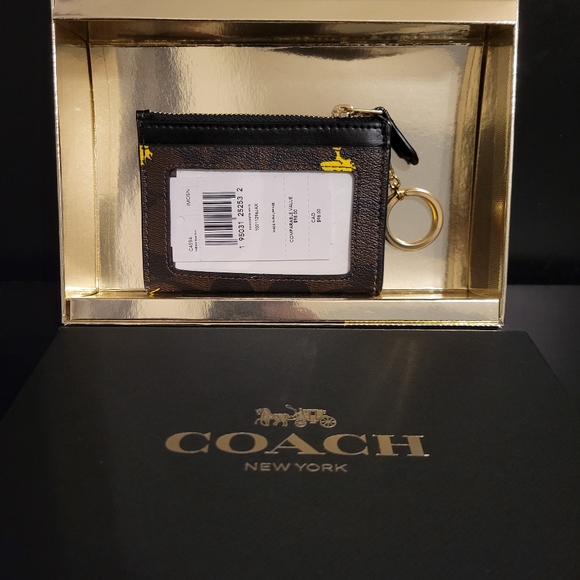 Leather Coach peanuts Woodstock coin purse - Picture 5 of 5